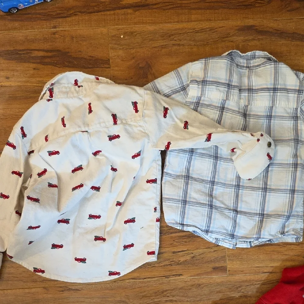Joe's Jeans Red Short Sleeve Tee Pajama Caters Lot Of 7 Items 24 Months